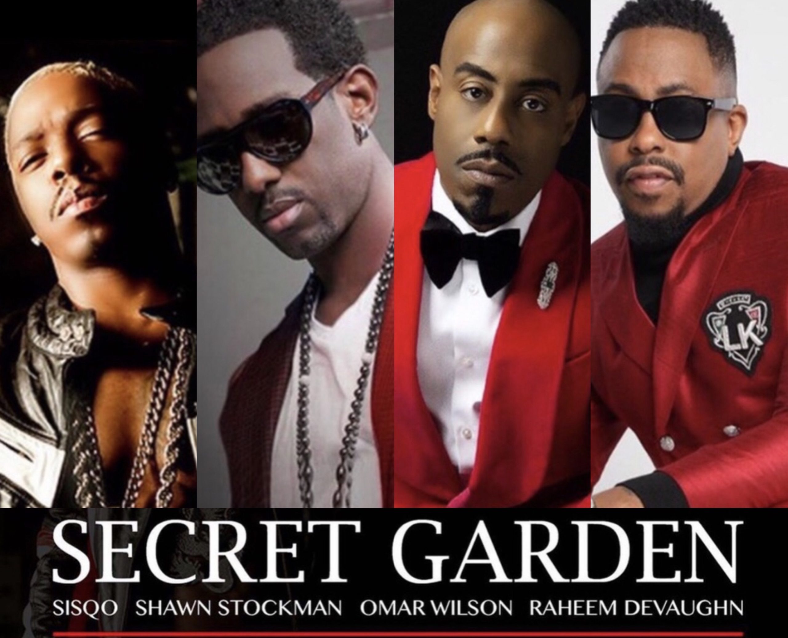 Newmusic Sisqo Shawn Stockman Raheem Devaughn Omar Wilson Honor Quincy Jones Classic Secret Garden Inquisitivecarter Com