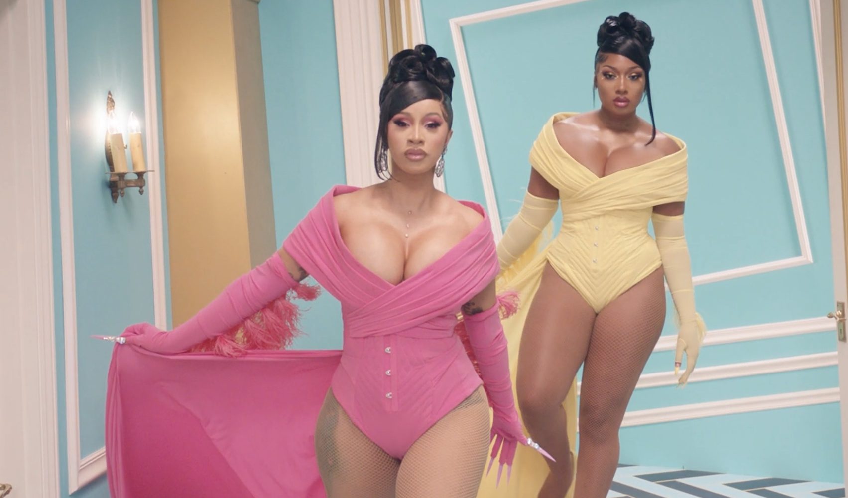 NewVideo: Cardi B & Megan Thee Stallion Have Fashion, Sex Appeal & Cameos  in 